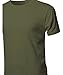 Hat and Beyond Mens Hipster Curve Hem Droptail Tee Premium Longline T Shirts (Medium, 1hc01_Military Green)
