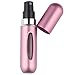 Foraineam 7 Pack 5ml Mini Refillable Perfume Atomizer Spray Bottle Easy to Fill Scent Pump Case for Travel Outgoing