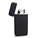 20Pcs World Backyard Dual Arc Lighter USB Rechargeable Windproof Cigarettes Electric X Beam Lighter Matte Black