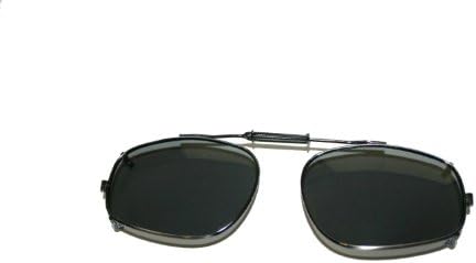 Square Gray Lens Polarized Clip-on Sunglasses Women's Sunglasses UV Protection Polarized eye glasses