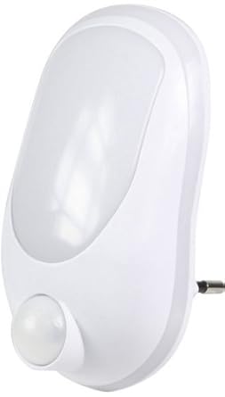 Smartwares 10.013.04 - Luz Nocturna, LED, Sensor de Movimiento, Sensor de Día/Noche, 0.4 W