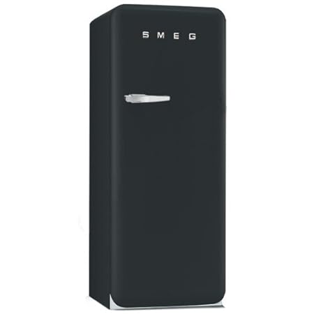 Smeg FAB28LBV3 - Nevera combi (Independiente, Negro, Izquierda, 90 ...