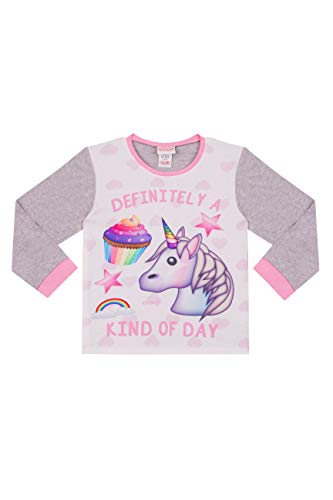 [- Definitely a Kind of Day Emoji Unicorn Cupcakes Long Pyjamas Girls  -]