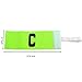 Zaptex Football Soccer Elastic Captain Armband Basketball Adjustable Player Bands Pack of 4(F)