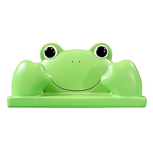 JewelryNanny Fun Frog Eyeglass Holder Stand for Kids Women - Securely Hold Kids Eyeglasses, Adult Reading Glasses like Bedside Nightstand Organizer, Cute Desk Accessories - Thumbnail 2