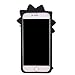 LIKESEA 3D Silicone Case for Apple iPhone 7 Plus (5.5 inches), Lovely Cartoon Soft TPU Gel Protective Cover with Shock-Absorption and Anti-Scratch, Lisa