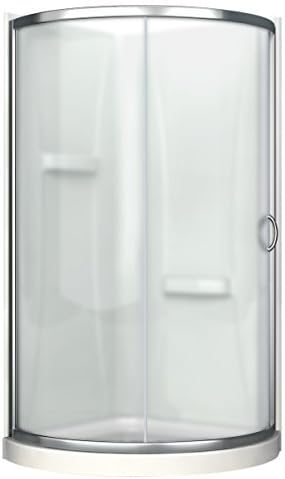 Amazon Com Ove Decors Breeze 36 Shower Kit Paris Glass With Walls