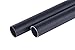 ALSTON 3K Wrapped 100% Carbon Fiber Tube 20x22x500mm Carbon Fiber Rods Pack of Two Pcs (Black-5)