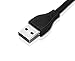 Getwow USB Replacement Charger Charging Cable for Fitbit Force and Fitbit Charge Wireless Activity Wristband (Black)
