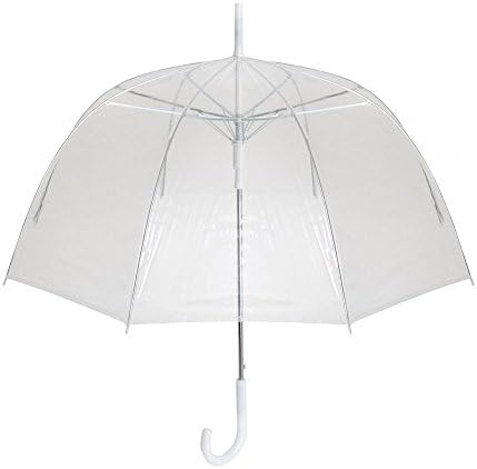 My Clear Dome Umbrella – Made Out Of Strong Materials Lightweight Elegant and Classy Design Wide Arched Bubble Umbrella