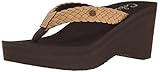 cobian Women's Zoe Flip Flop, Tan, 7 M US