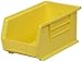 Akro-Mils 30240 AkroBins Plastic Hanging Stackable Storage Organizer Bin, 15-Inch x 8-Inch x 7-Inch, Yellow, 12-Pack