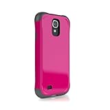 Ballistic AP1156 - A015 Aspira Case for Samsung Galaxy S4 - 1 Pack - Retail Packaging - Pink/Gray