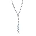 Aurora Tears Y Lariat Necklace Women Crystal Choker Necklaces Girls Chunky Statement Necklace Cubic Zirconia Bib Jewelry DP0016W