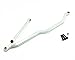 Treal Aluminum Steering Link & Hi-Torque Servo Saver for Axial Wraith & RR10 - Silver