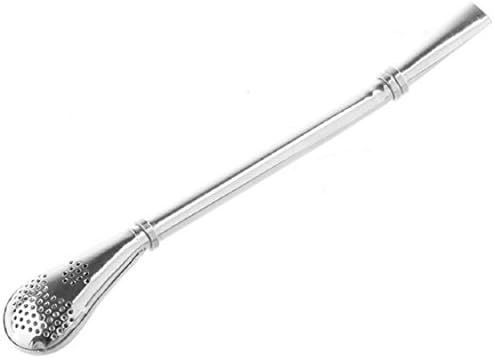 Ikevan Stainless Steel Drinking Straw Filter Tea Gourd Washable Practical Tools