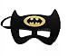 12 Pieces Superheroes Party Character Felt Fun Cosplay Masks Headwear Spiderman Superman Boys and Girls Theme (Batman)