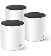 TP-Link Deco AX3000 WiFi 6 Mesh System(Deco X55) - Covers up to 6500 Sq.Ft., Replaces Wireless Ro...