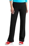 Danskin Now Womens Dri-More Core Bootcut Yoga Workout Pants Small Petite Black