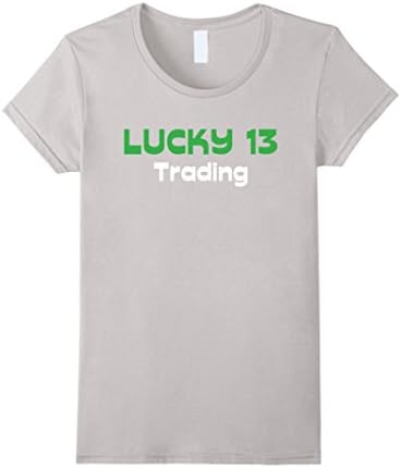 Women's Lucky 13 Trading Shirt Small Silver