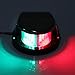LEANINGTECH Boat Marine LED Navigation Lights Marine Navigation Lamp, Red and Green LED for Boat Pontoon Yacht Skeeter