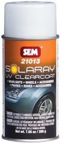 SOLARAY UV Clearcoat, 12oz Aerosol Can