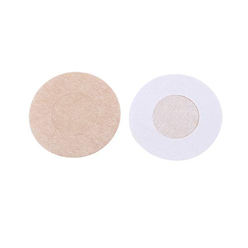 Nipple Covers Sexy Breast Round Shaped Pasties Women Disposable Flower Shaped Petal Tops Nippleless Cover Disposable - 50 Pairs (100 Pads)