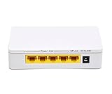 iCreatin 5-port 10/100Mbps Smart Ethernet POE Switch with 4 PoE ports and 48V65W Power supply