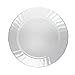 WNA wnaplates Cut Crystal Heavyweight Clear Plastic Party Plates, 70 Count