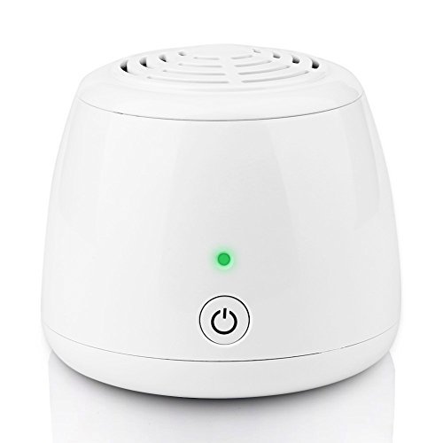 Ionic Ozone Generator USB Portable Air Purifier Remove Cigarette Smoke Odor Smell Bacteria Mini Air Cleaner Filter for Small Bedroom Pets Room Refrigerator Car Traveling