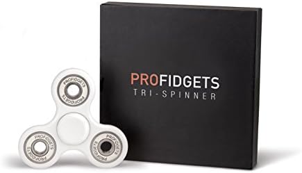 Profidgets Tri-Spinner ABS Plastic –EDC Fidget Toy For Kids &amp; Adults-Fiddle Sensory Toy For Anxiety- Funny Stress Relief Toy, To Relieve Anxiety, Boost Focus, Fight Autism, GAD, Bad Habits (NON 3D)