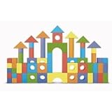 Verde Color Wood Foam Blocks - 100 pc.
