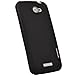 iGadgitz Black Silicone Skin Case Cover for HTC One X S720e & HTC One X+ Plus Android Smartphone Mobile Phone + Screen Protector (NOT Suitable For HTC ONE M7)