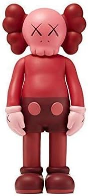 Prototype KAWS Original Fake Dissected Companion Model Art Toys Action Figure Collectible Model Toy (Red)