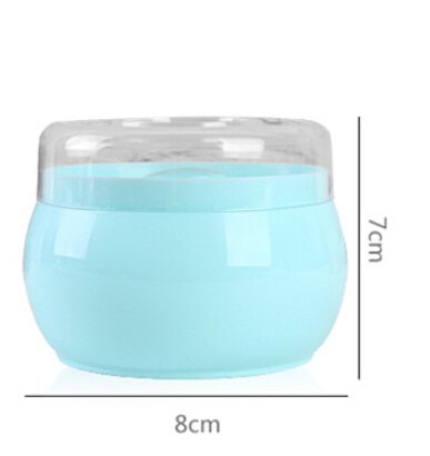 Topwon Baby Powder Puff Kit Blue