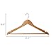 Filstraw Continous Promtion!!!Premium Wooden Hangers Wood Suit Hangers (20 Pack) - Premium Quality Wooden Coat Hangers - Strong and Durable Suit Hangers - Natural