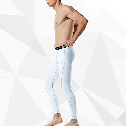 MEETYOO-Kompressionshose-Herren-Sport-Leggings-Atmungsaktiv-Fitness-Strumpfhosen-Funktionswaesche-Pants-Unterhose-Lang-fuer-Laufen-Wandern-Radfahren