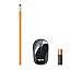 Wireless Mini Mouse M187, Pocket Sized Portable Mouse for Laptops - Blue/Black(Renewed)