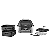 Ninja Foodi Health Grill and Air Fryer [AG301UK] 5.7 Litres, Brushed Steel and Black