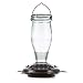 BOLITE 18006 Hummingbird Feeder, Vintage Bottle Glass Hummingbird Feeders for Outdoors, 25 Ounces