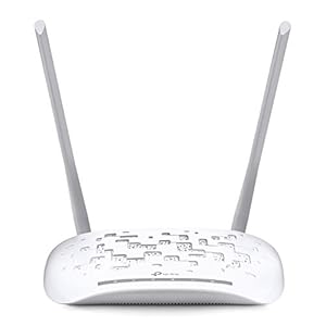 TP-Link TD-W9970 300 Mbps Wireless VDSL/ADSL, with 1 USB 2.0 Port, Modem Wi-Fi Router RJ-11 Port(Support Modem Only Mode…