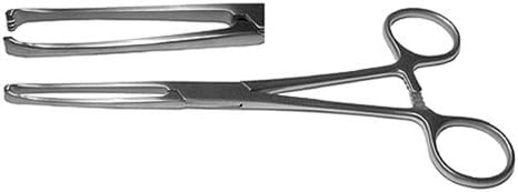 Precision Medical Devices Allis Tissue Foreceps, Standard Pattern, Stainless Steel 7 1/2 Inch, 5x6 Teeth, M9150-0219 (1 Per Pack)