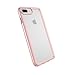 Speck iPhone 8 Plus Presidio Show Case, Show Off Your Phone and Stay Protected with IMPACTIUM 10-Feet Drop Protection, Clear/Rose Gold