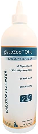 Dermazoo GlycoZoo Otic 16oz Bottles Case of 6
