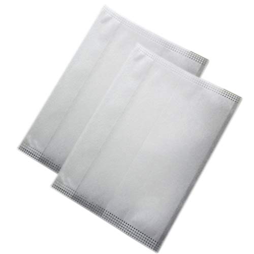 Zerama 100Pcs Disposable Drawstring Empty Tea Bags Corn Fiber Natural Material Fold Close Heat Seal Filter Holder
