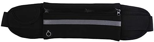 Running Belt with water bottles Multi-functional Zipper Pockets Water Resistant Waist Bag Adjustable Running Pouch for All Kinds of Phones