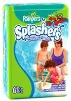 pampers splashers size 6