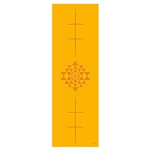 Bodhi 183cm Leela Printed Yoga Mat – Om, Mandala, Elephant, Sun Salutation, Yantra/Alignment