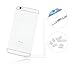 PortPlugs Lightning Dust Plugs for iPhone 11/X/8/7 - Curved Design Anti-Dust Port Protectors with Cleaning Brush, Clear (10-Pack)