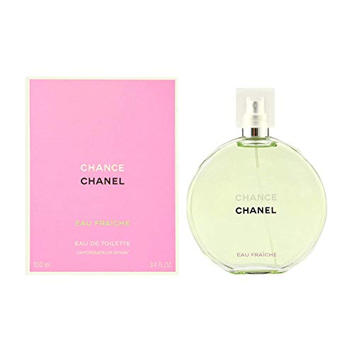Chaneⅼ Chance Eau Fraiche Eau de Toilette Women Spray 3.4 Fl. OZ. / 100ML.